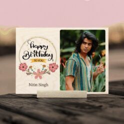 Birthday Wood Print | Personalized