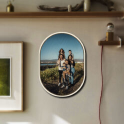 Double Arch Wood Print | Personalized | 8.5x12 Inch