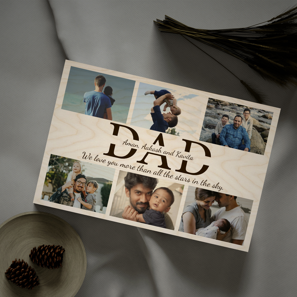 Dad Photo Print | Personalized - Image 3