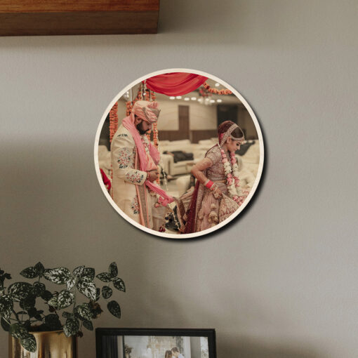 Circle Picture Frame Design | Personalized | 12x12 Inch - Image 4