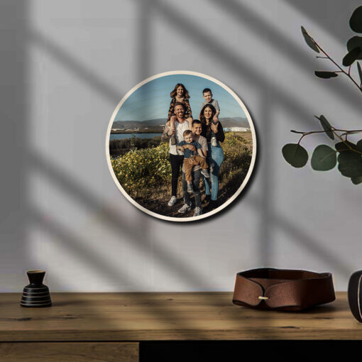 Circle Picture Frame Design | Personalized | 12x12 Inch