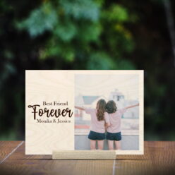 Best Friend Forever Wood Print | Personalized