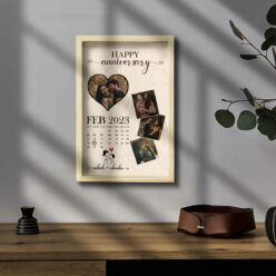 Anniversary Collage Picture Frame | Personalized | 12x8 Inches