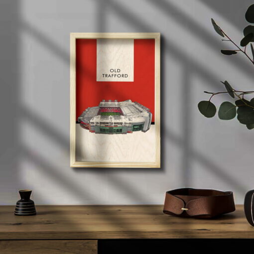 Wall Art of Manchester United Old Trafford Stadium - Image 2