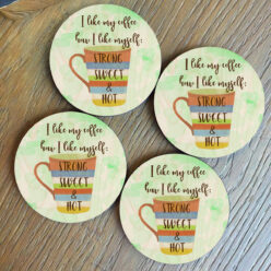 Coffee Coasters | 4x4 Inch