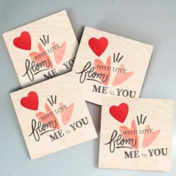 Love Coaster | 4x4 Inch