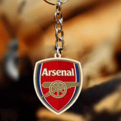 Arsenal Wooden Keychain