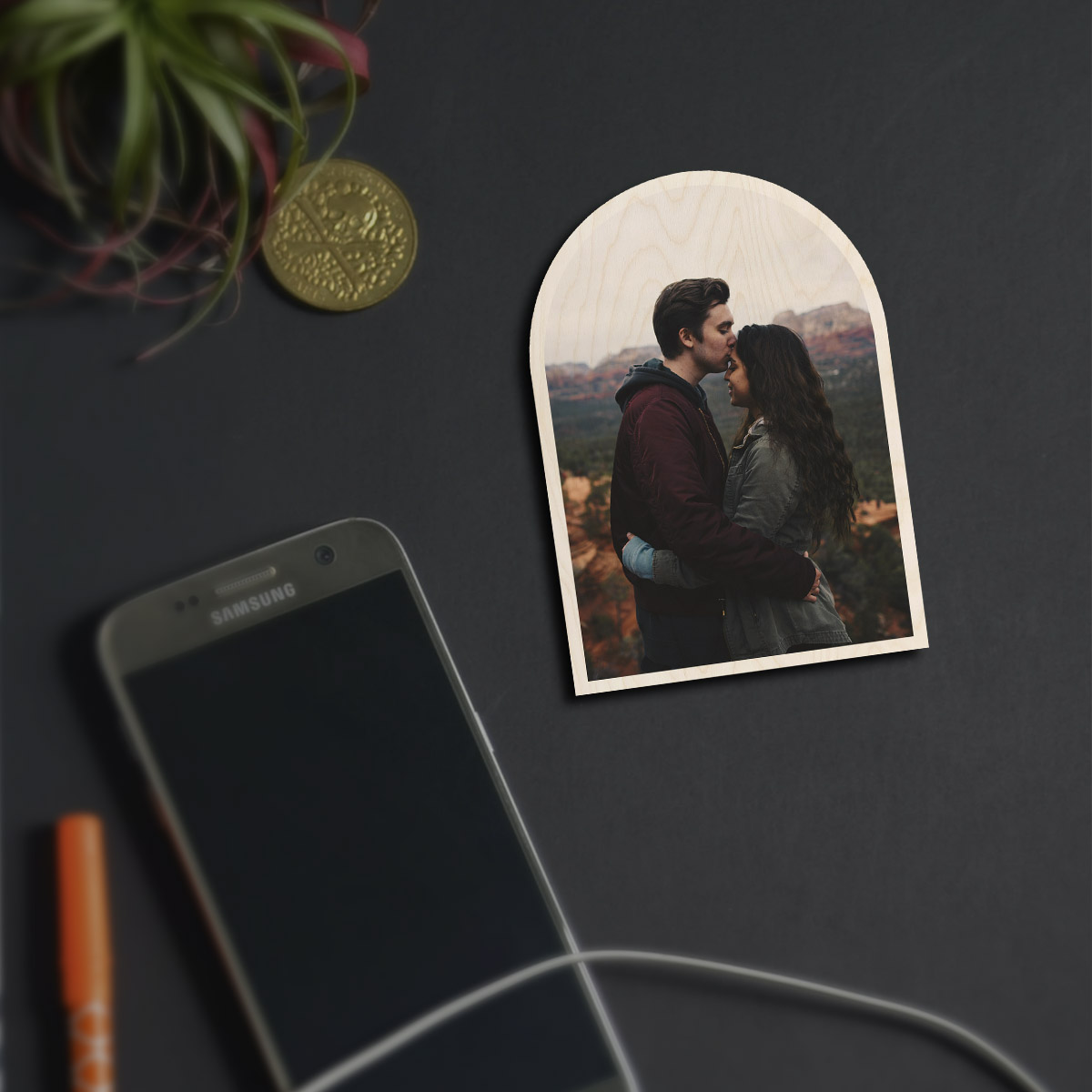 Arch Photo Magnet | Personalized | 3x4 Inch - Image 3