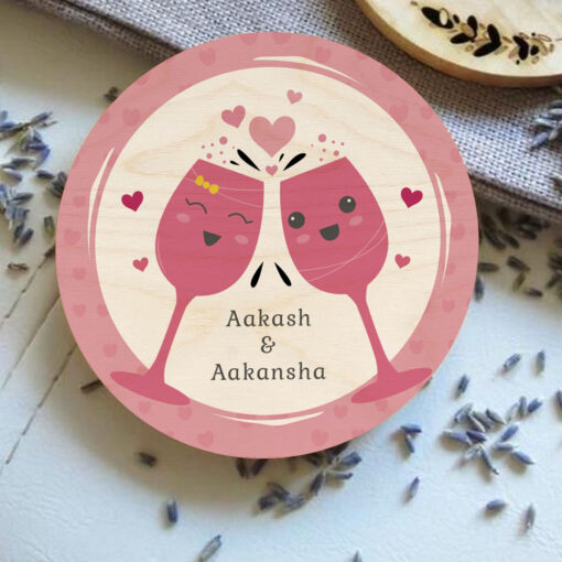 Personalized Name Coasters | 4 Inch - Image 3