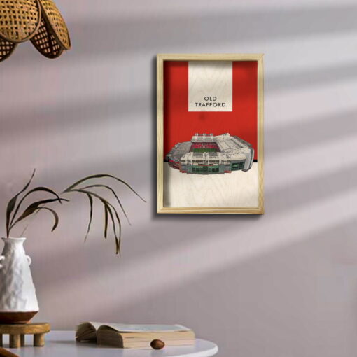 Wall Art of Manchester United Old Trafford Stadium - Image 3