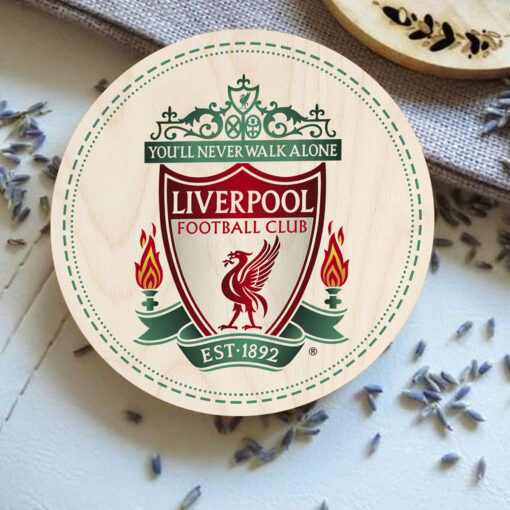 Liverpool Wooden Coaster | 4x4 Inch