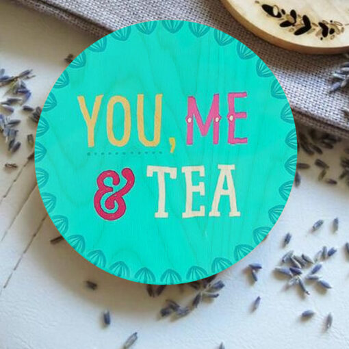 Premium Wooden Tea Coasters | 4x4 Inch | Set of 4 - Image 4