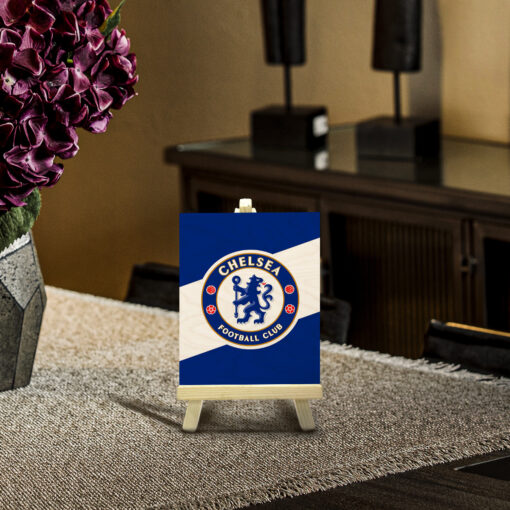 Minimalist Chelsea Wood Print With Easel Stand | 4X6 Inches - Image 4