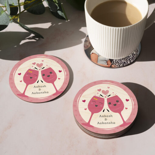 Personalized Name Coasters | 4 Inch - Image 4