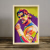 Rafael Nadal Wooden Pine Frame