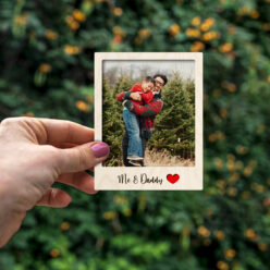 Personalized Dad | Wooden Fridge Magnet | 3x4 Inch