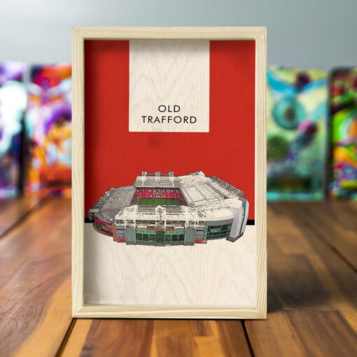 Wall Art of Manchester United Old Trafford Stadium - Image 5
