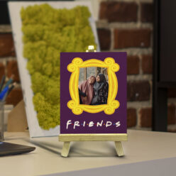 Friends Wood Print With Easel Stand | Personalized | 4X6 Inches