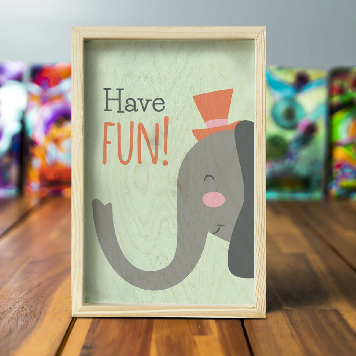 Kids Room Pine Wood Frame | 12x8 inch - Image 6