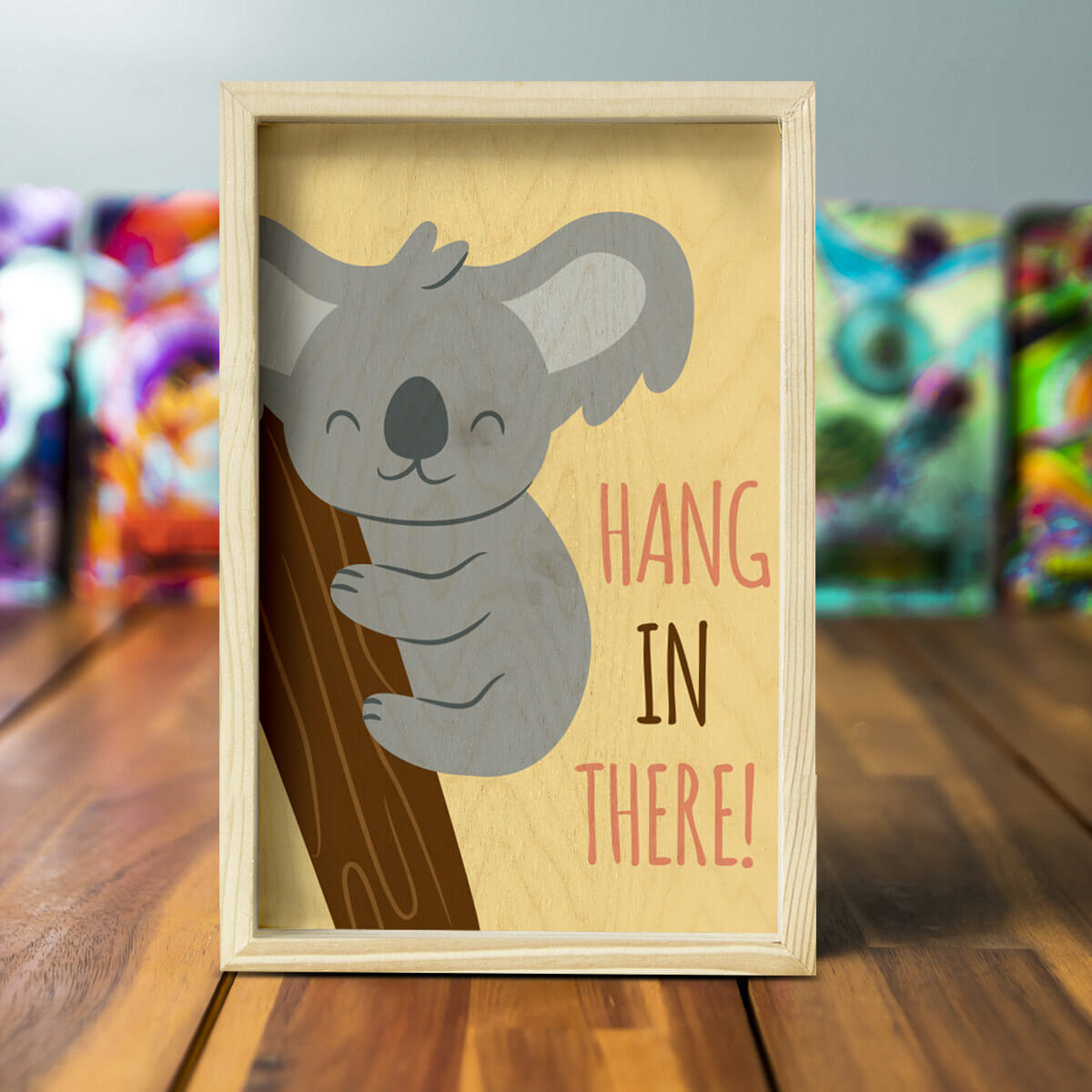 Kids Room Pine Wood Frame | 12x8 inch - Image 9