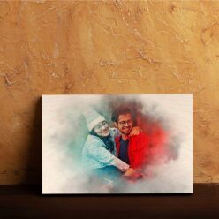 Watercolor Couple Portrait | Personalized