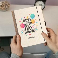 Birthday Note Book | Personalized