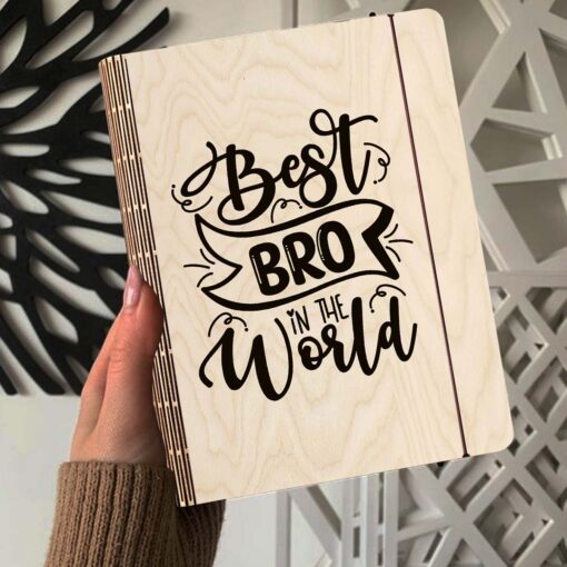 Best Brother in The World Notebook - Image 3