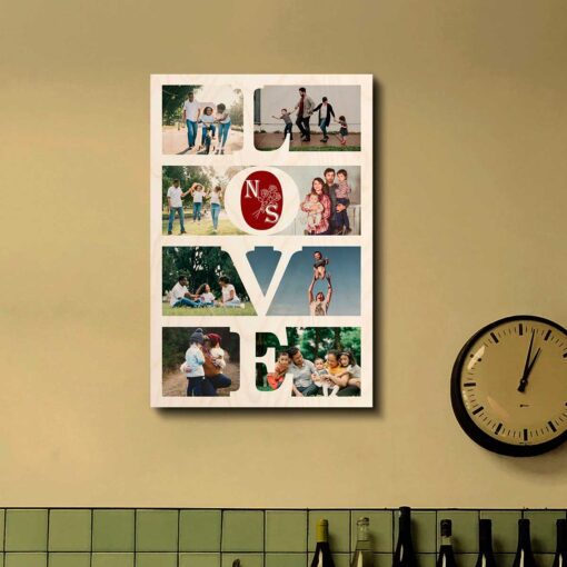 Love Collage Frame | Personalized - Image 2