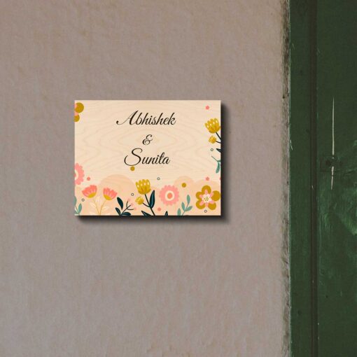 Spring Style Nameplate | Personalized - Image 3