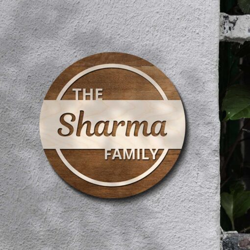 Modern 3D Nameplate