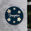 Flower 3D Nameplate | Personalized | 12x12 inches