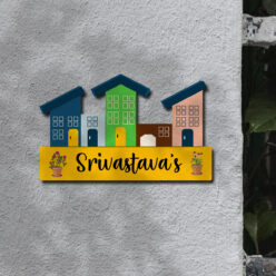 Quirky Theme Wooden Nameplate | Personalized