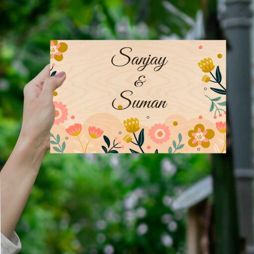 Spring Style Nameplate | Personalized
