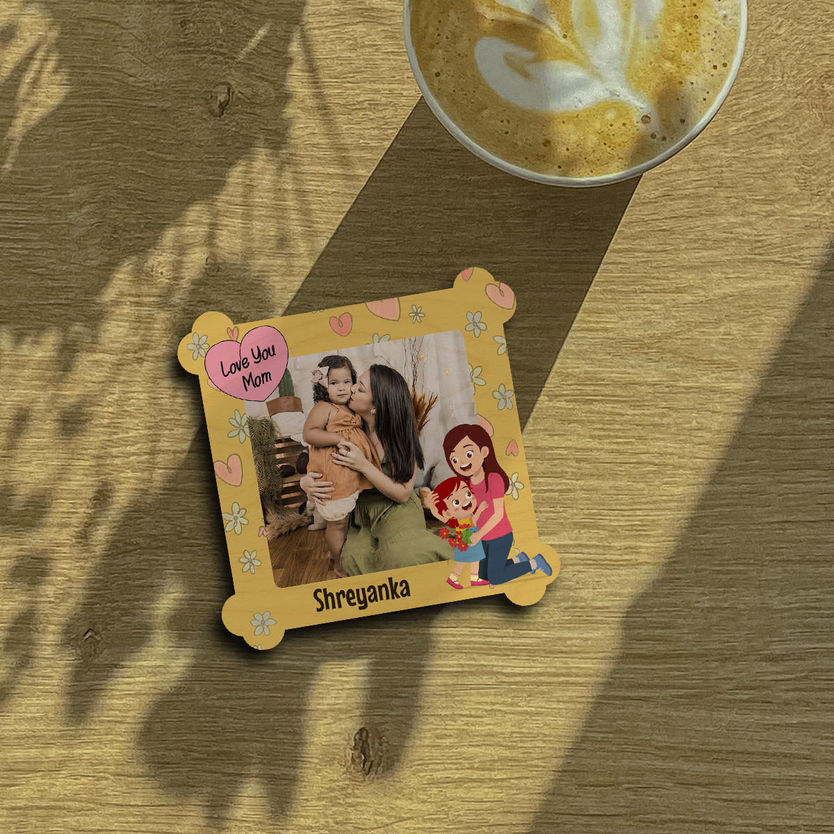 Mom Fridge Magnet | Personalized | 4*4 Inch - Image 2