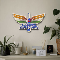 Lucknow Super Giants Wooden Crest