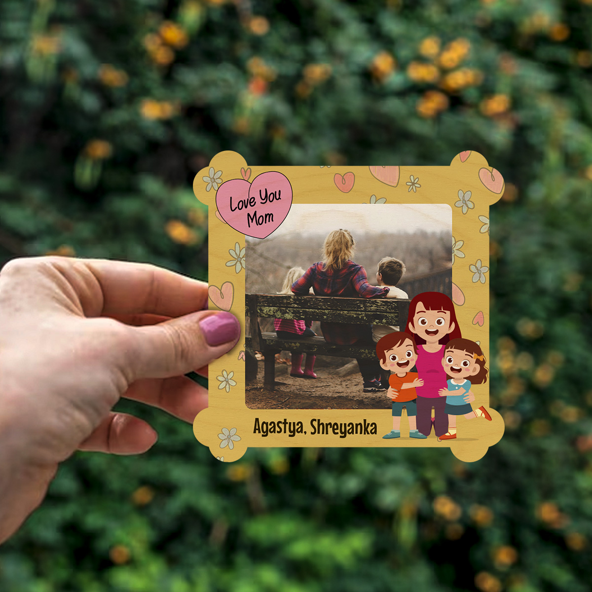 Mom Fridge Magnet | Personalized | 4*4 Inch