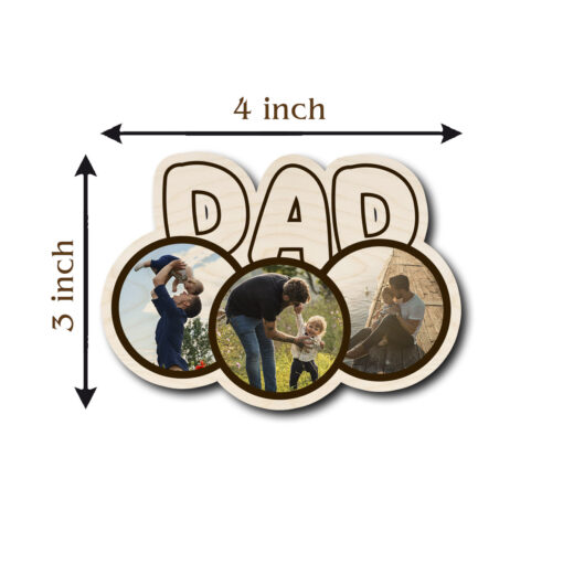 Fridge Magnet For Dad | Personalized | 4x3 inches - Image 6