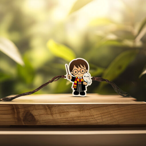 Harry Potter Wooden Rakhi - Image 2