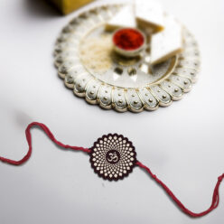 Om Wooden Rakhi