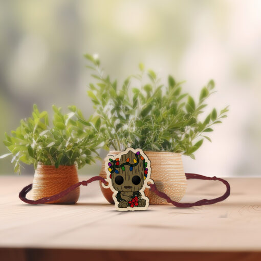 Groot Wooden Rakhi - Image 3
