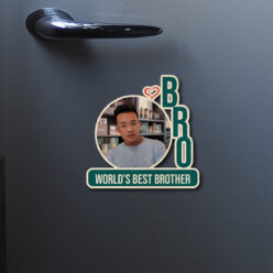 Personalized Brother Magnet | Wooden | 4*3 inches
