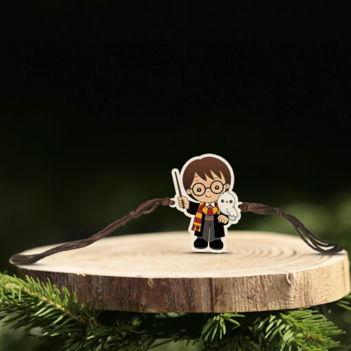 Harry Potter Wooden Rakhi - Image 5