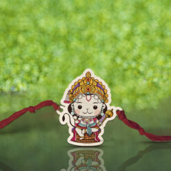 Cute Hanuman Wooden Rakhi