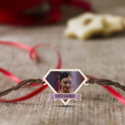 Super Bhabhi Wooden Rakhi