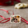 Personalized Wooden Photo Rakhi
