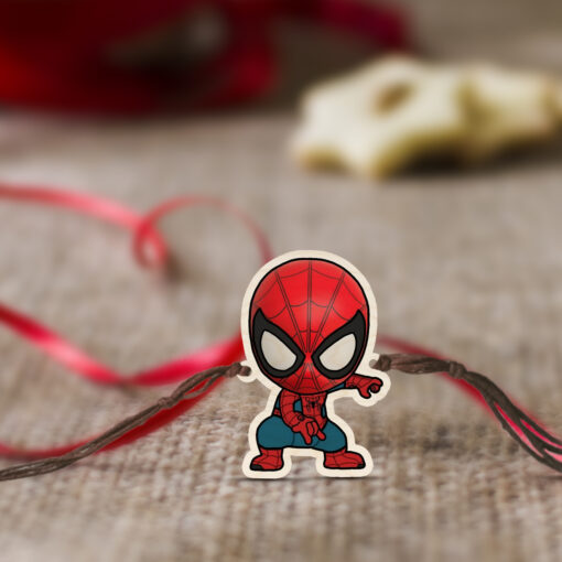 Spiderman Wooden Rakhi