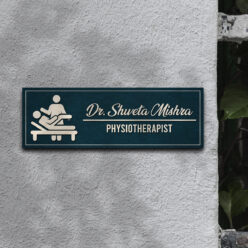 Physiotherapist Name Plate | Personalized | 12x4 inches