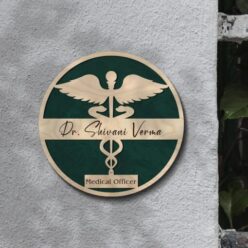 Doctor Theme 3D Name Plate | Personalized