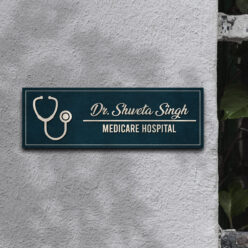 Doctor Name Board | Personalized | 12x4 inch