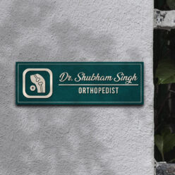 Orthopedist Doctor Name plate | Personalized
